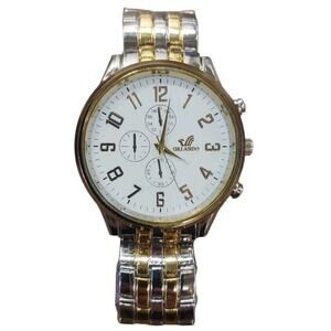 New Orlando Men's Two-tone Quartz Watch With New Battery